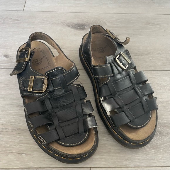Dr. Martens | Shoes | Dr Martens Vintage 9sy2k 8092 Fisherman Arc Sandals |  Poshmark